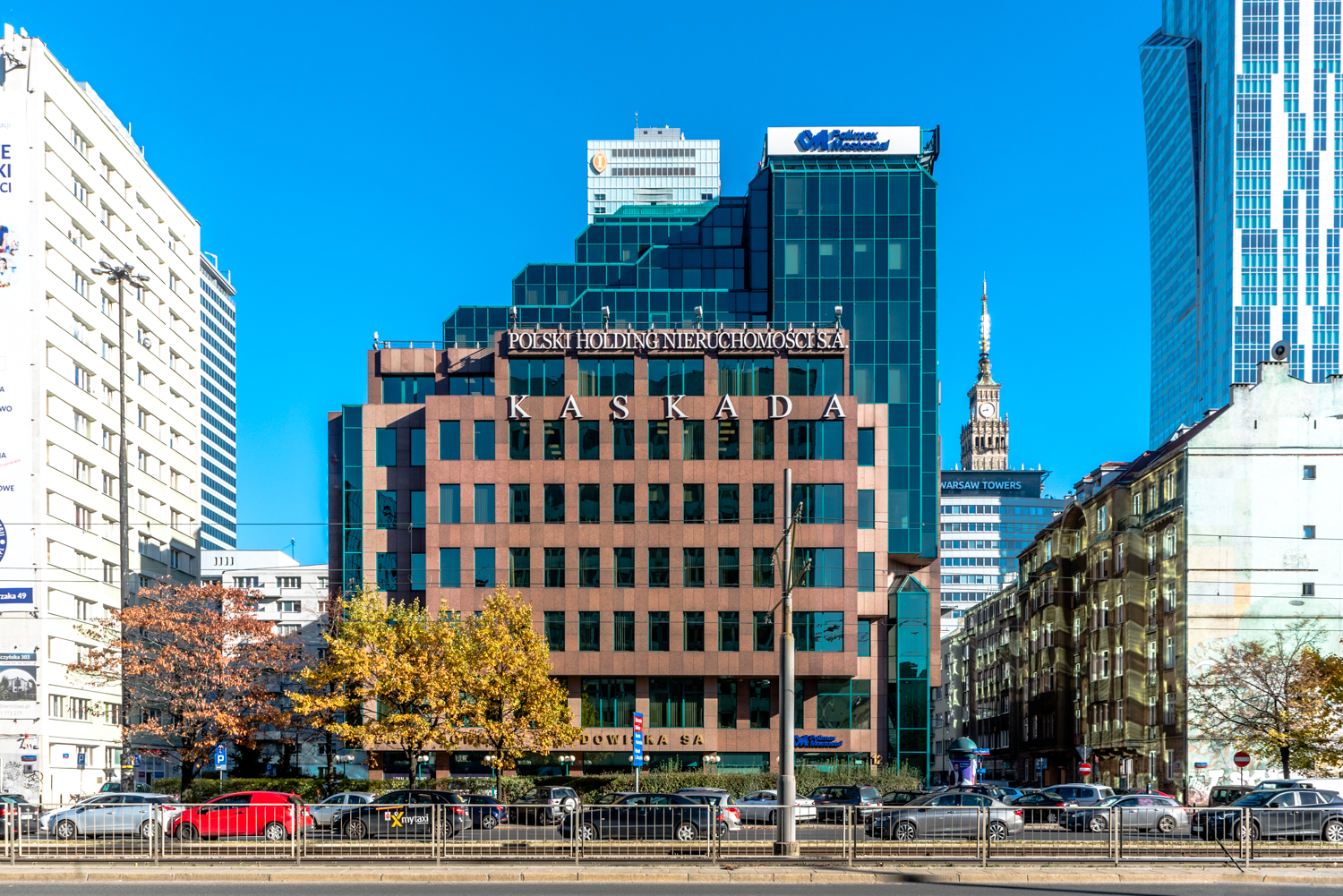 Zdjęcie architektury budynku Centrum Bankowo-Biurowe Kaskada